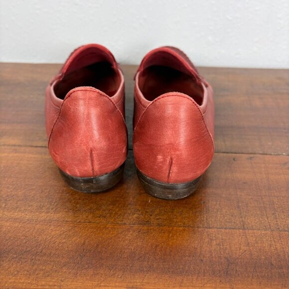 Cole Haan Braided Copper Red Slip on Loafers Size: 8.5 - Picture 7 of 14